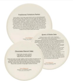 BT3346- recipes on tin base